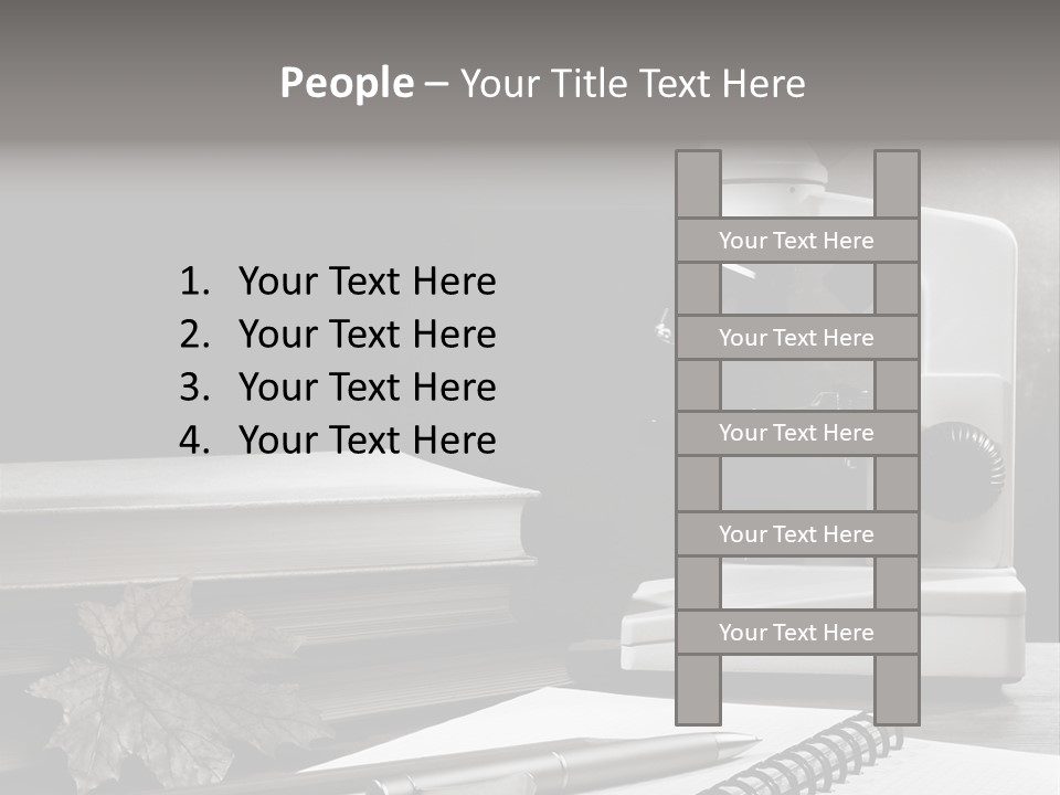 Stack Board Instrument PowerPoint Template
