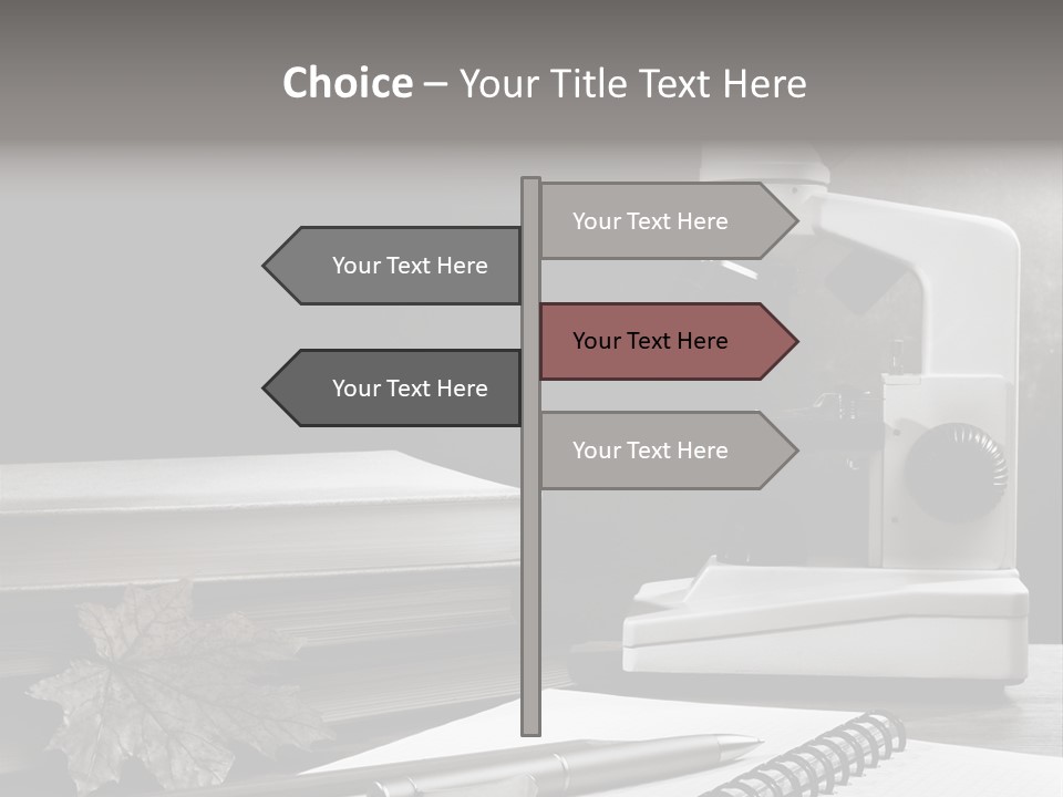 Stack Board Instrument PowerPoint Template