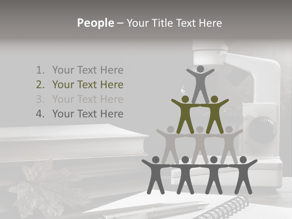 Stack Board Instrument PowerPoint Template