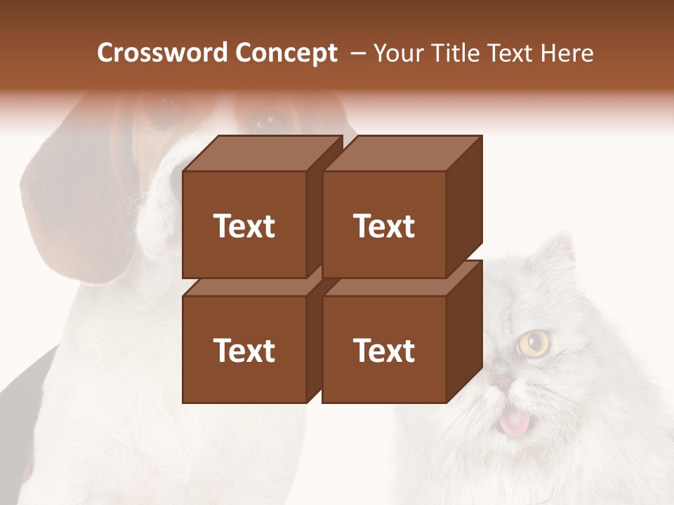 Animals Pretty Pet PowerPoint Template