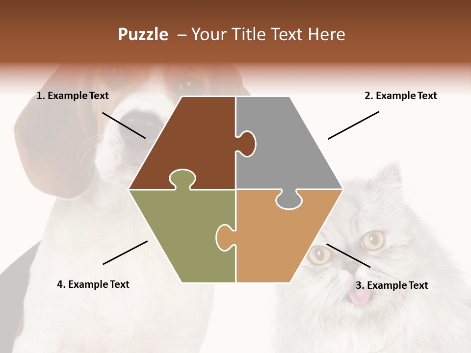 Animals Pretty Pet PowerPoint Template