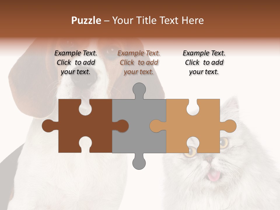 Animals Pretty Pet PowerPoint Template