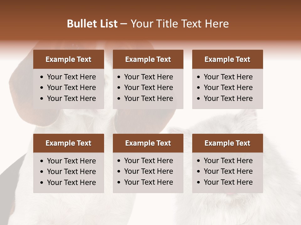Animals Pretty Pet PowerPoint Template