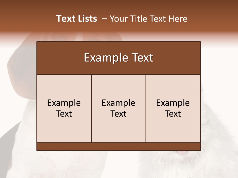 Animals Pretty Pet PowerPoint Template