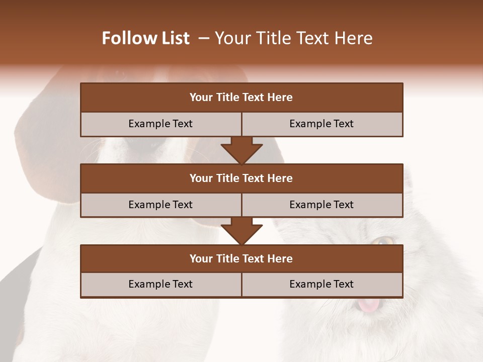 Animals Pretty Pet PowerPoint Template