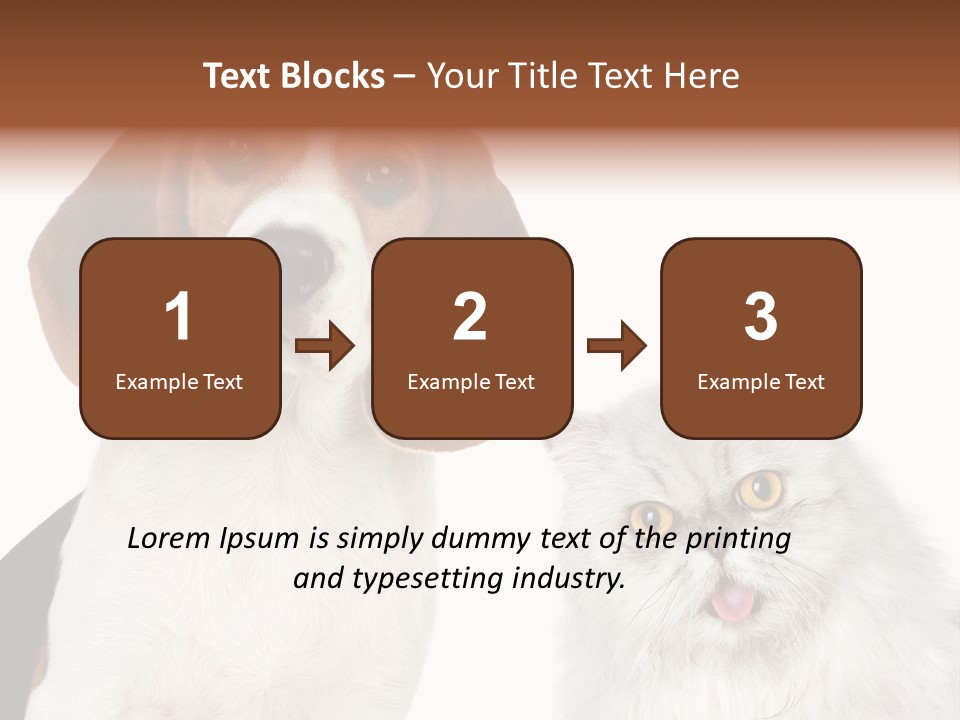 Animals Pretty Pet PowerPoint Template