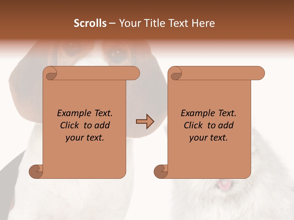 Animals Pretty Pet PowerPoint Template