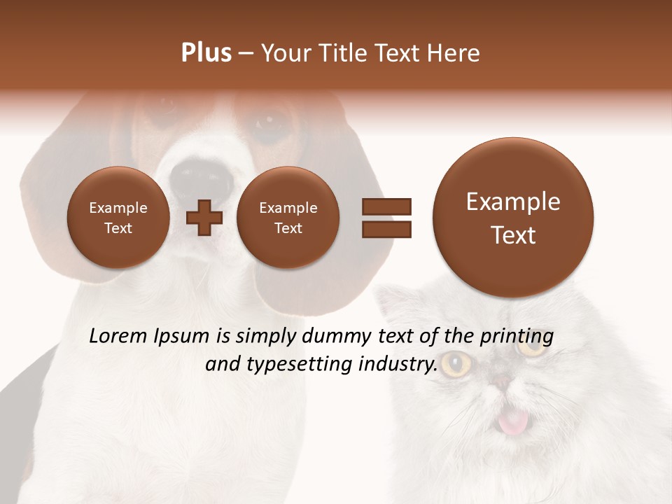 Animals Pretty Pet PowerPoint Template