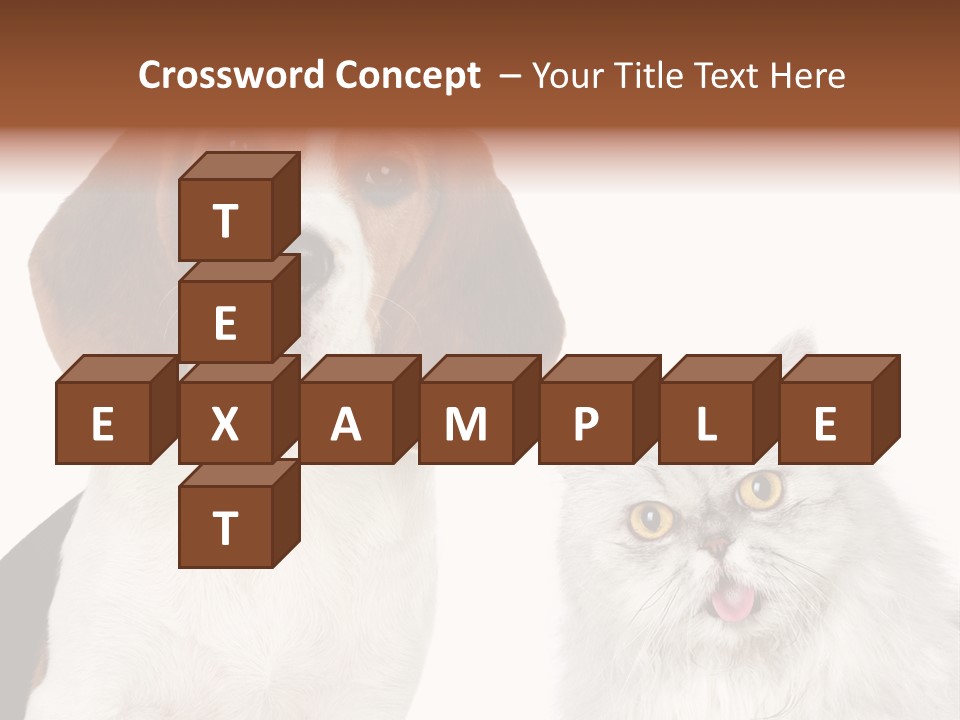 Animals Pretty Pet PowerPoint Template