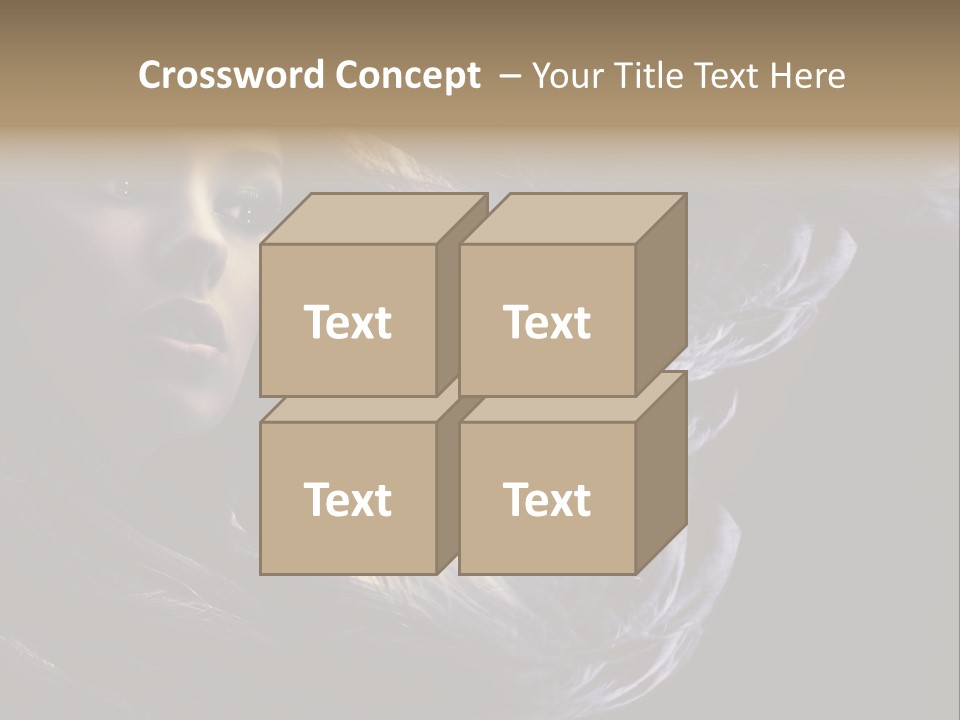 Candid Girl Fashion PowerPoint Template