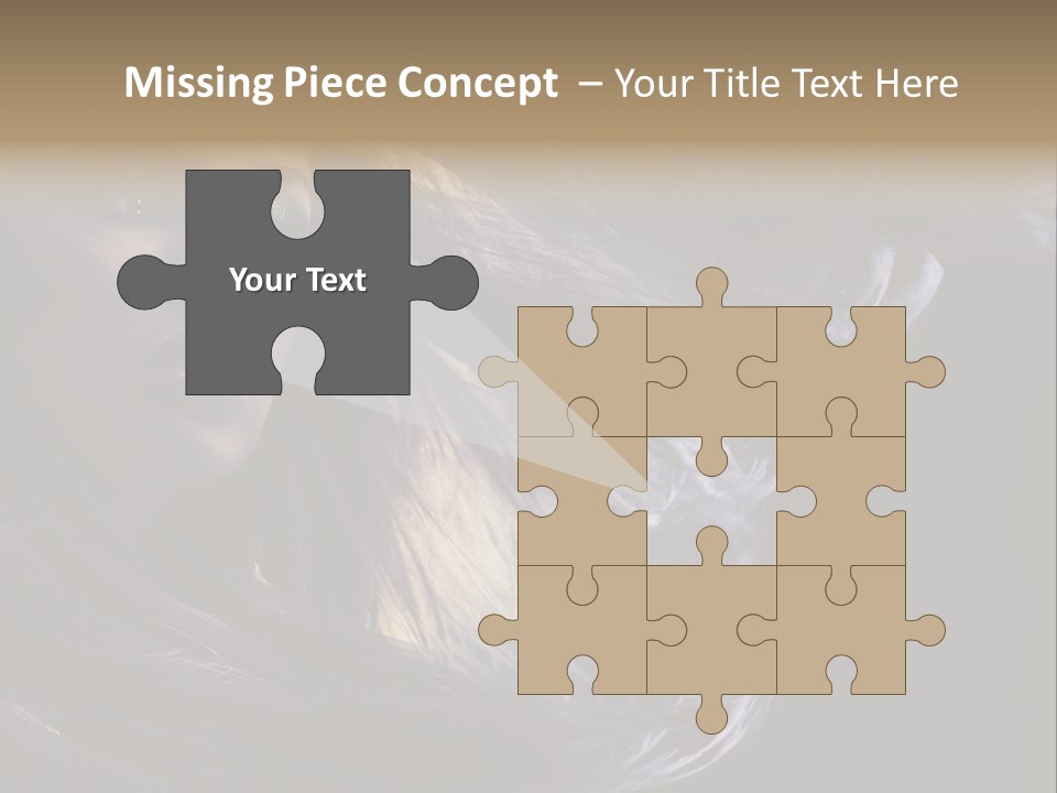 Candid Girl Fashion PowerPoint Template