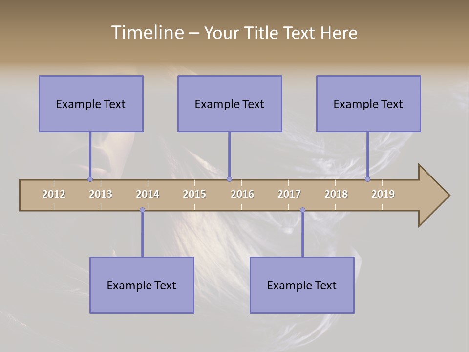 Candid Girl Fashion PowerPoint Template