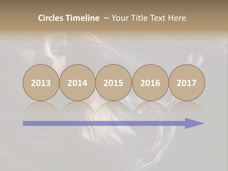 Candid Girl Fashion PowerPoint Template