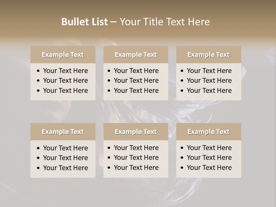 Candid Girl Fashion PowerPoint Template