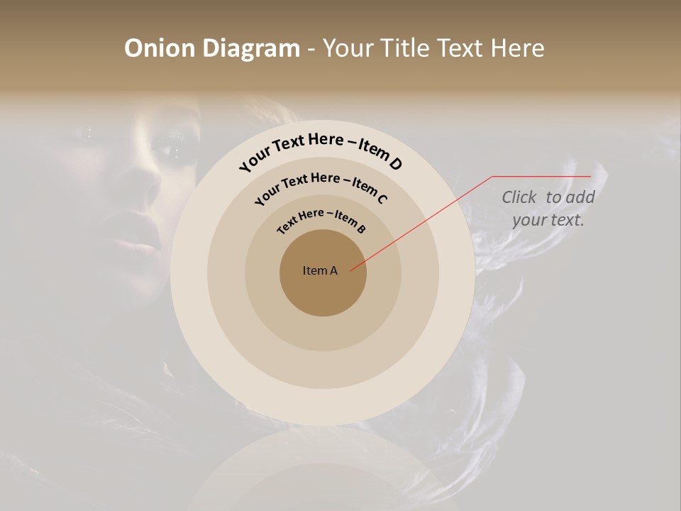 Candid Girl Fashion PowerPoint Template