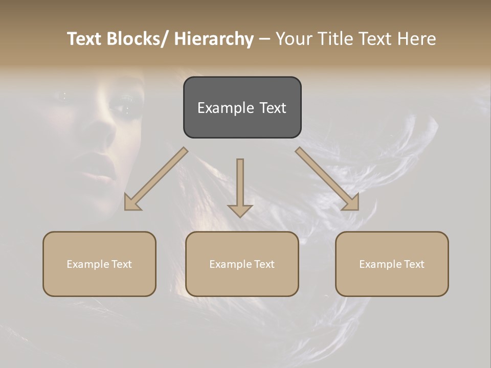 Candid Girl Fashion PowerPoint Template