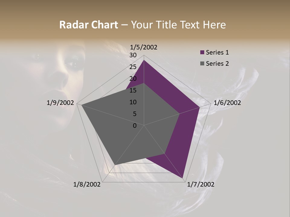 Candid Girl Fashion PowerPoint Template