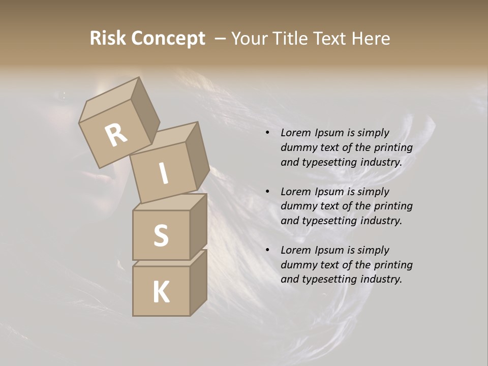 Candid Girl Fashion PowerPoint Template