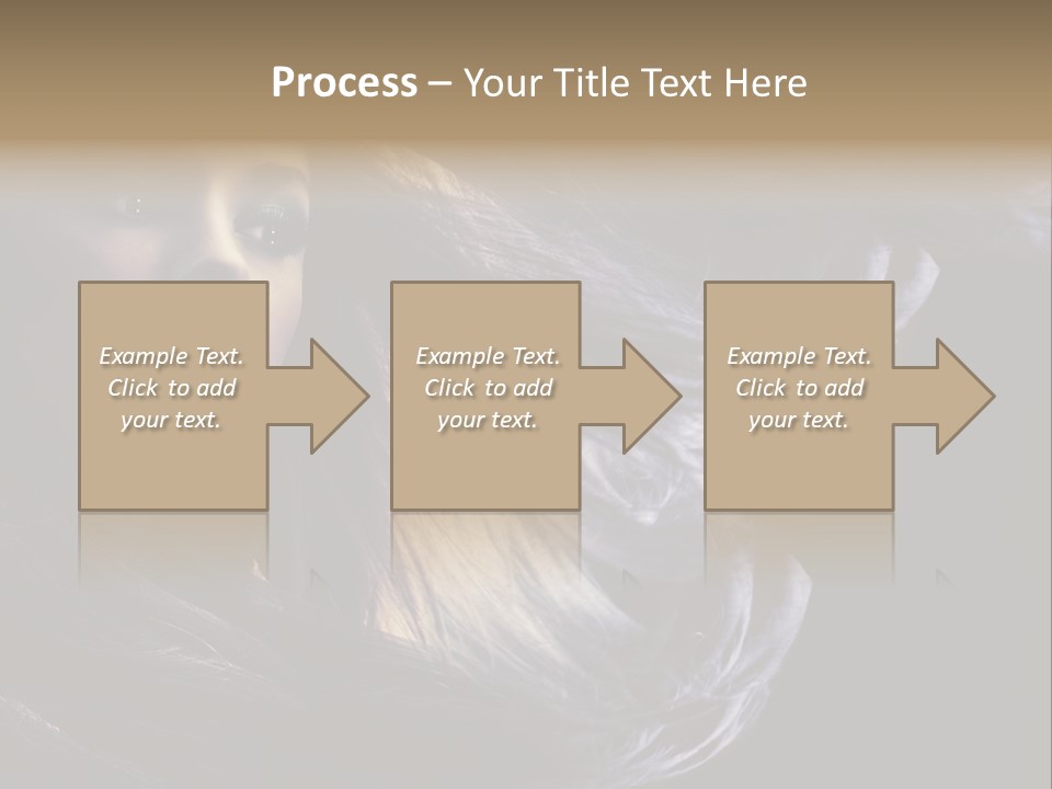 Candid Girl Fashion PowerPoint Template