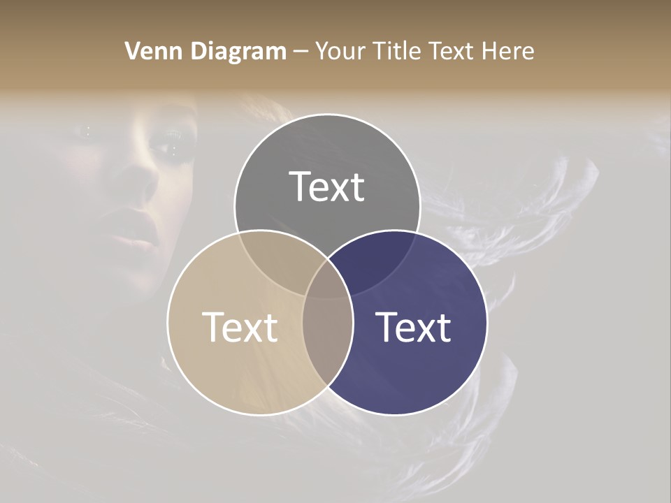 Candid Girl Fashion PowerPoint Template