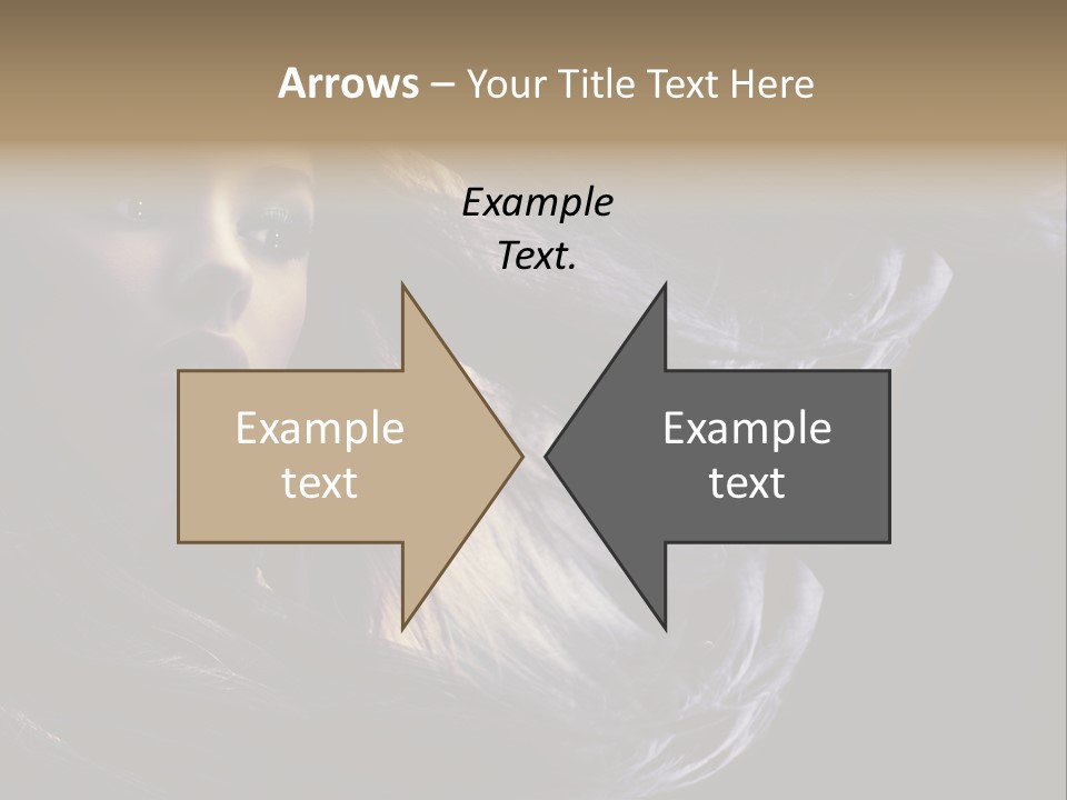 Candid Girl Fashion PowerPoint Template