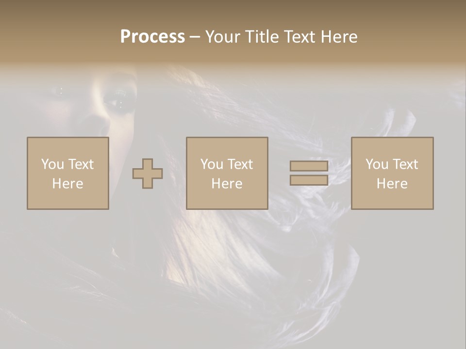 Candid Girl Fashion PowerPoint Template