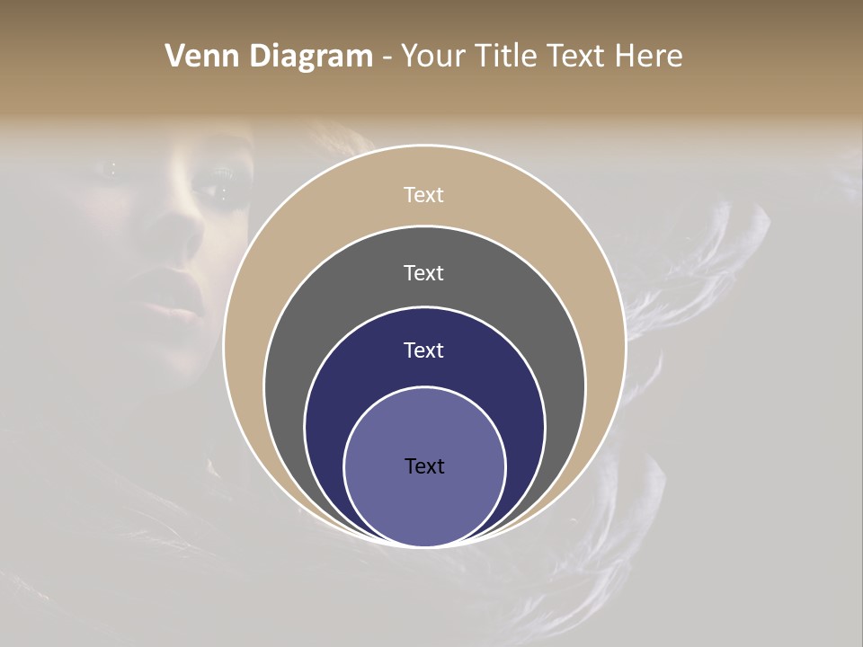 Candid Girl Fashion PowerPoint Template