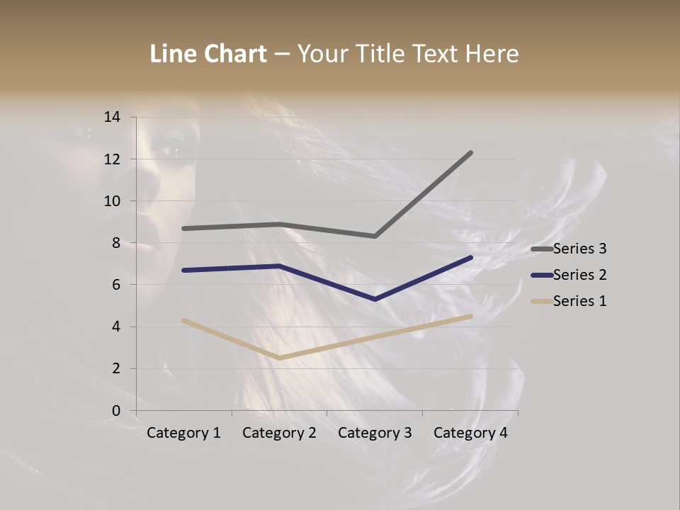 Candid Girl Fashion PowerPoint Template