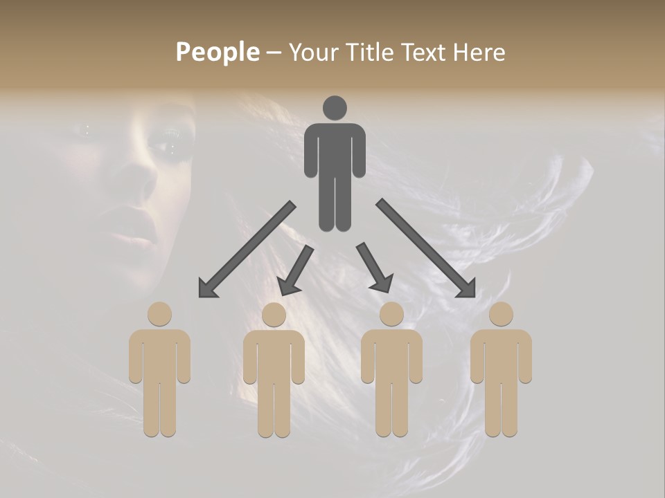 Candid Girl Fashion PowerPoint Template