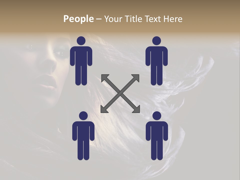 Candid Girl Fashion PowerPoint Template