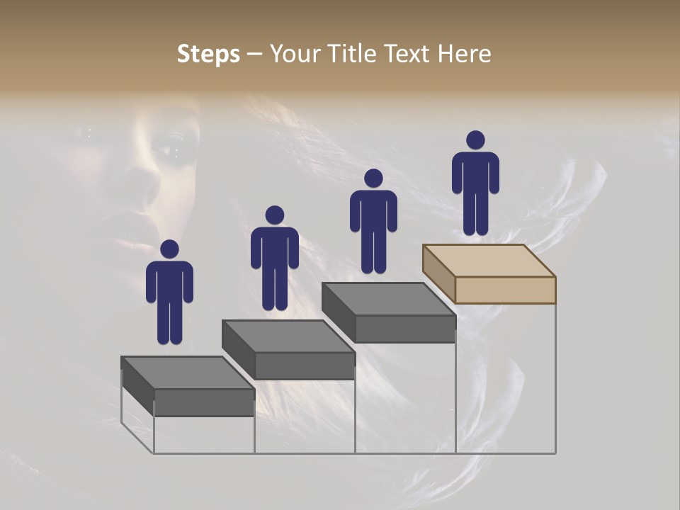 Candid Girl Fashion PowerPoint Template