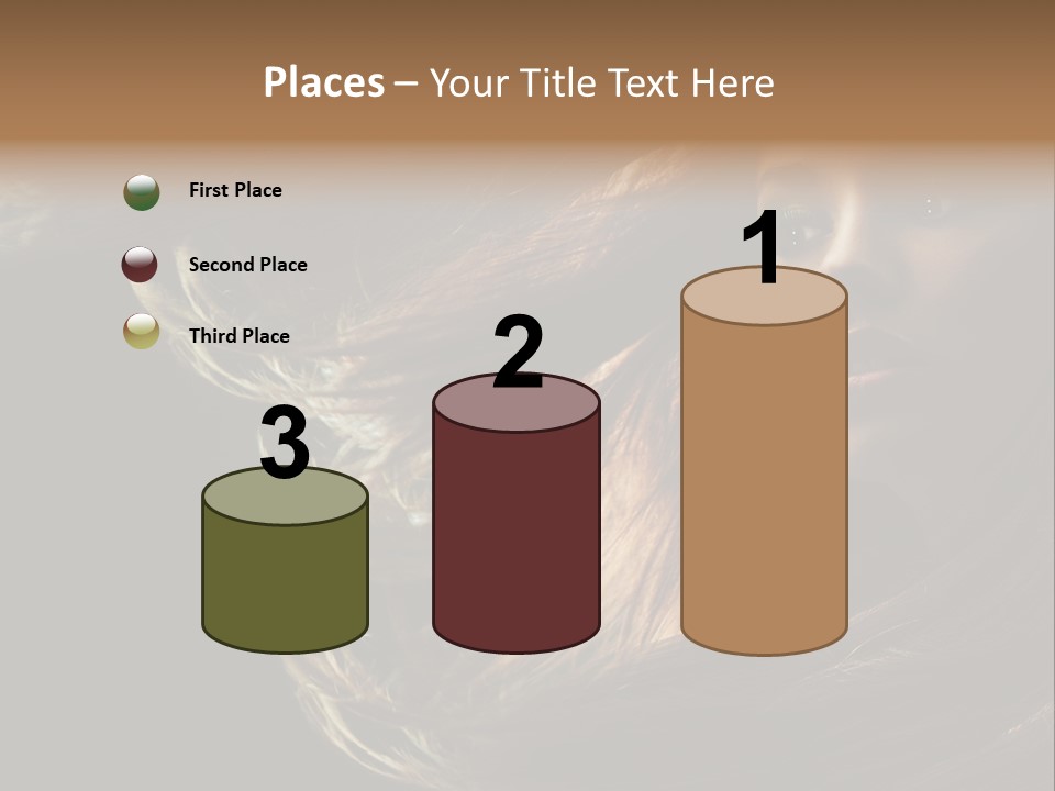 Nude Eyes Cute PowerPoint Template