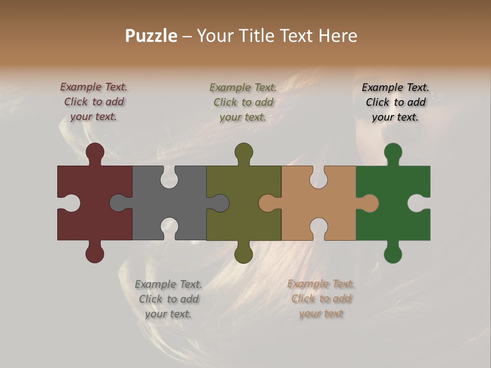 Nude Eyes Cute PowerPoint Template