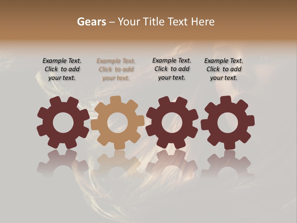 Nude Eyes Cute PowerPoint Template