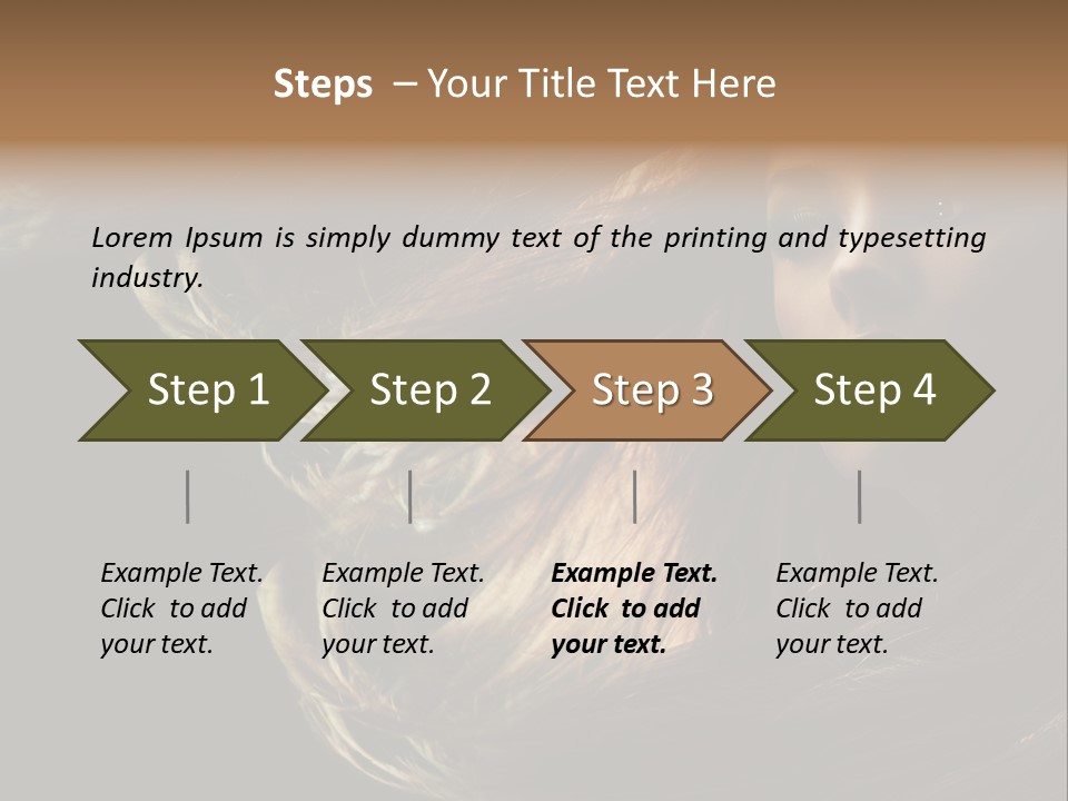 Nude Eyes Cute PowerPoint Template