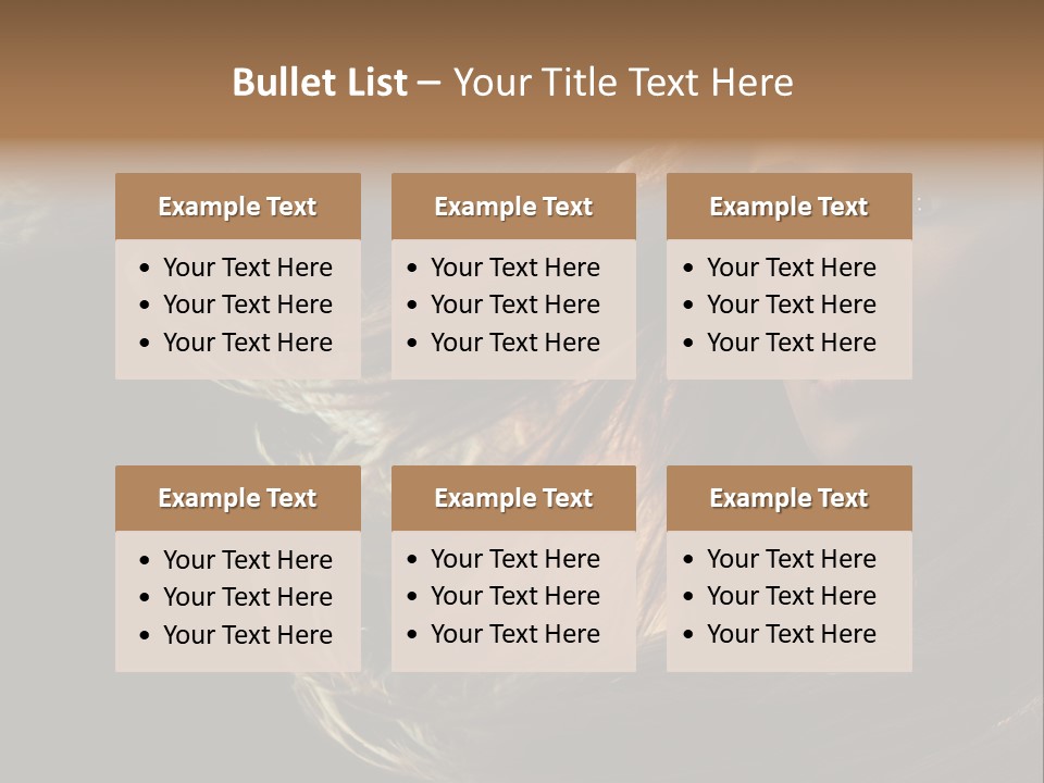 Nude Eyes Cute PowerPoint Template