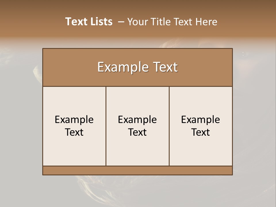 Nude Eyes Cute PowerPoint Template