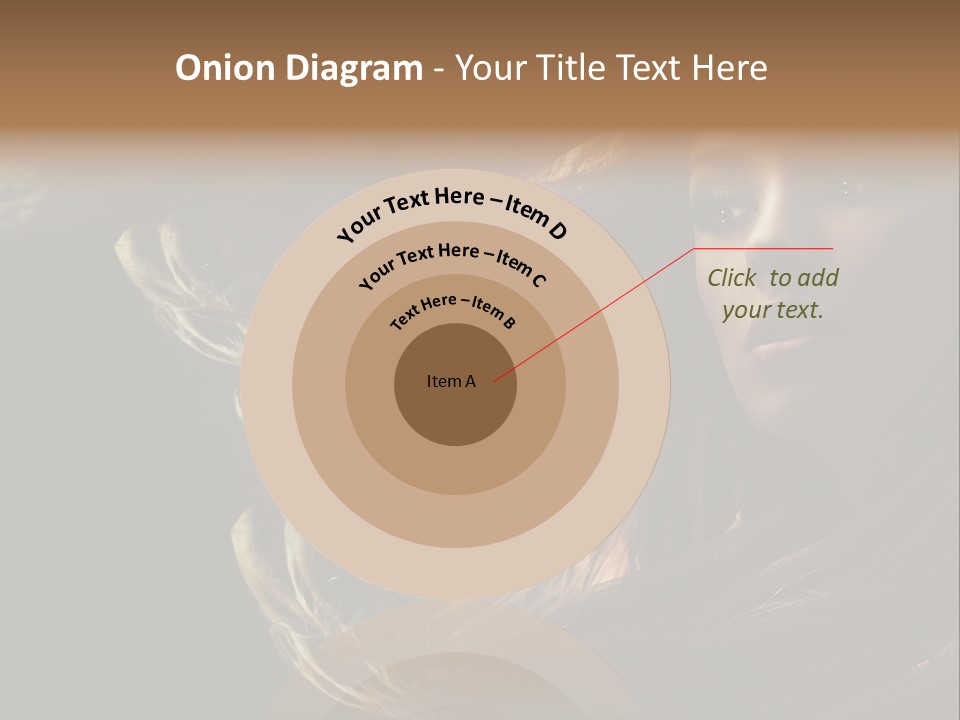 Nude Eyes Cute PowerPoint Template