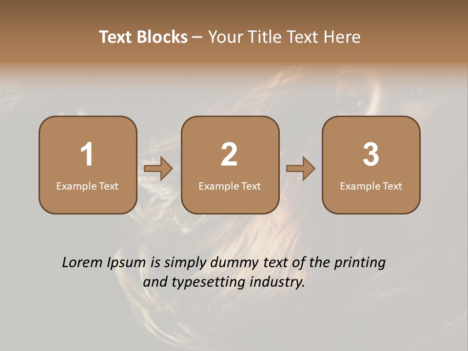 Nude Eyes Cute PowerPoint Template