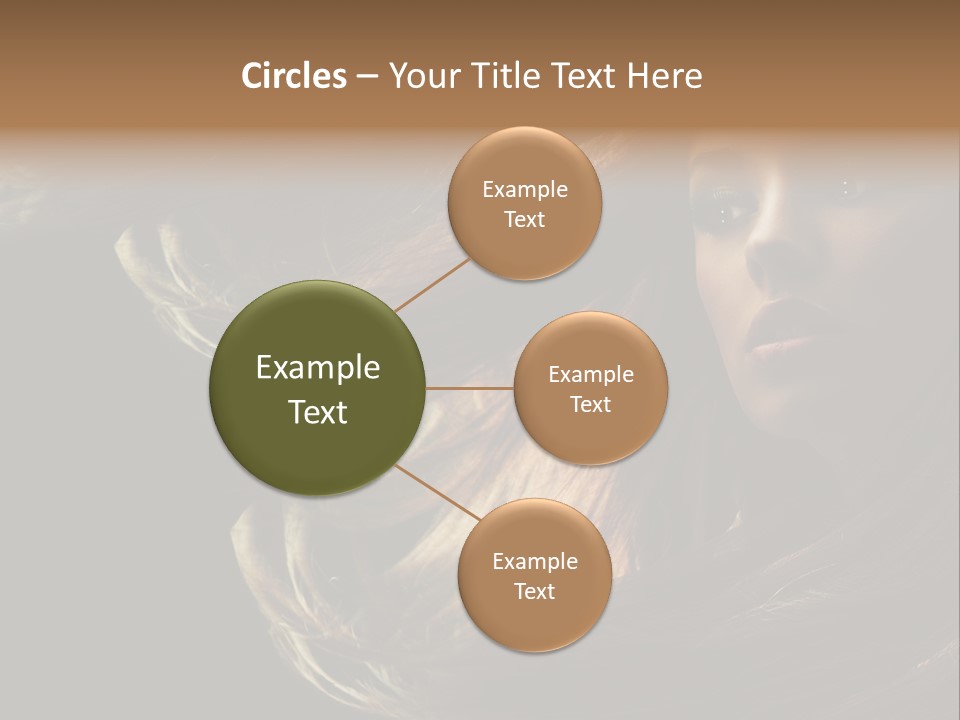 Nude Eyes Cute PowerPoint Template