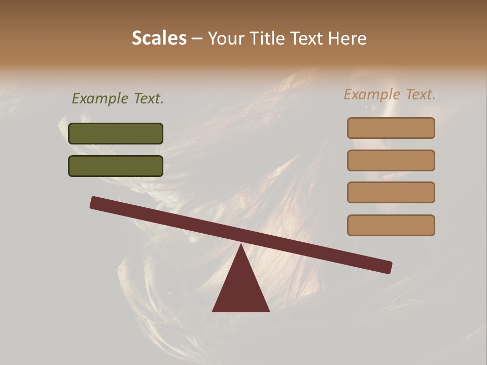 Nude Eyes Cute PowerPoint Template