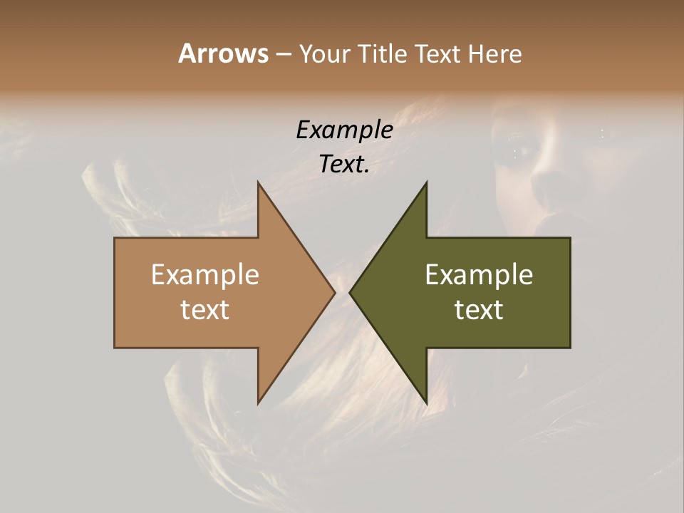 Nude Eyes Cute PowerPoint Template