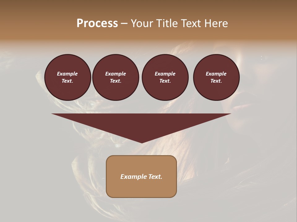 Nude Eyes Cute PowerPoint Template