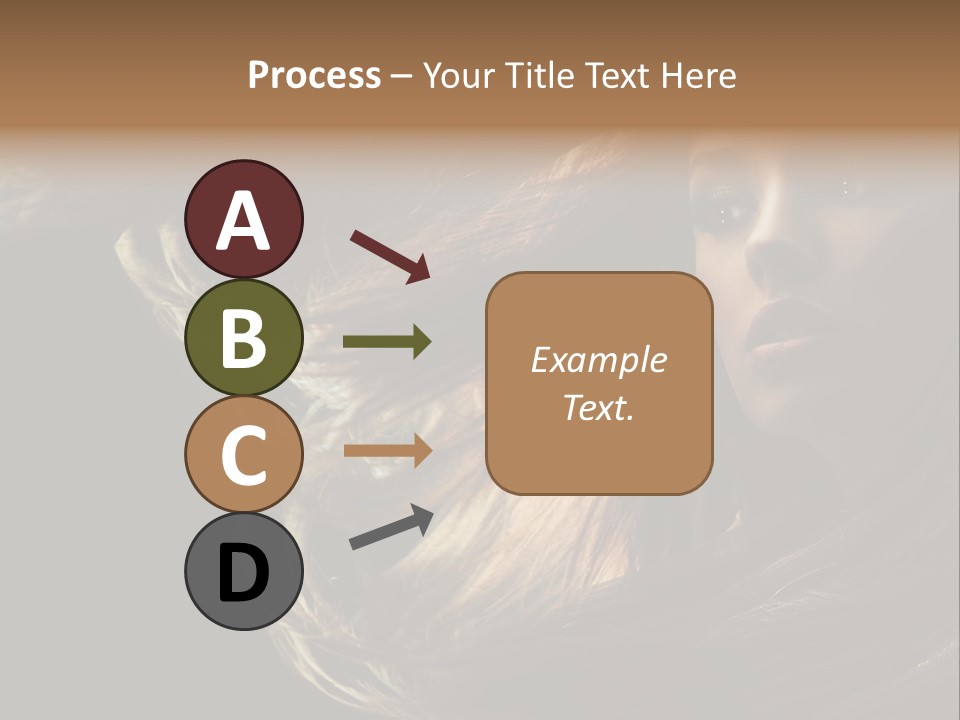 Nude Eyes Cute PowerPoint Template