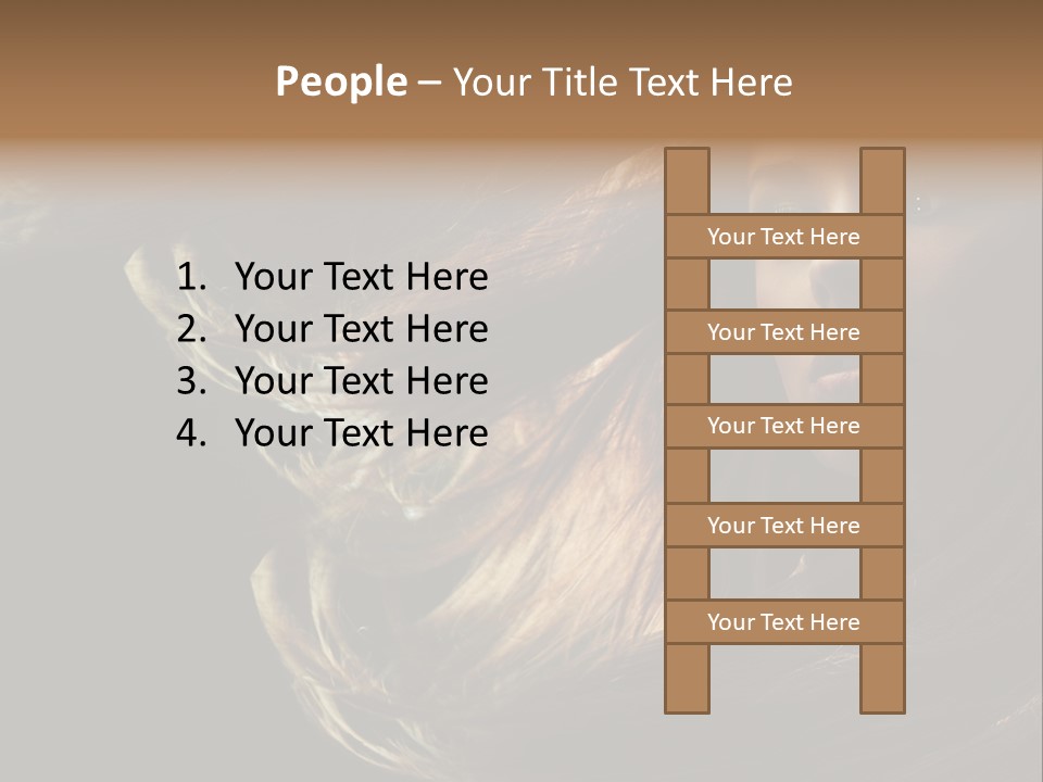 Nude Eyes Cute PowerPoint Template