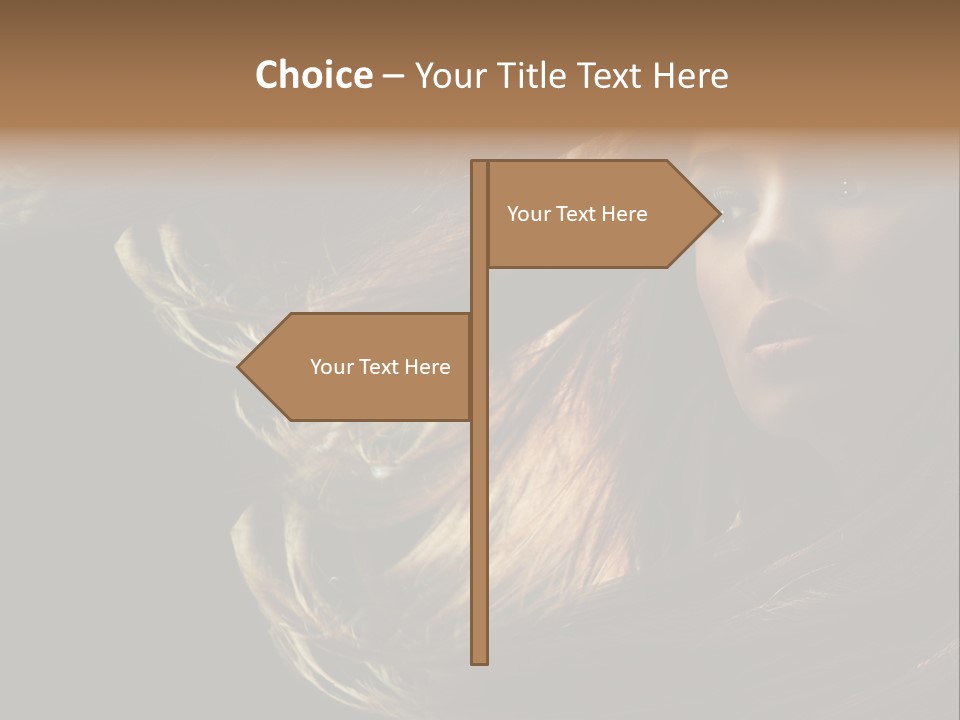 Nude Eyes Cute PowerPoint Template