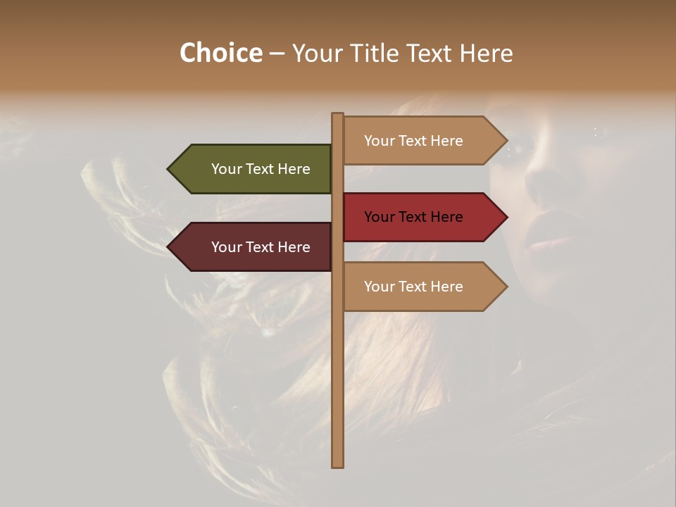 Nude Eyes Cute PowerPoint Template