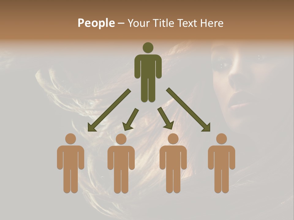 Nude Eyes Cute PowerPoint Template