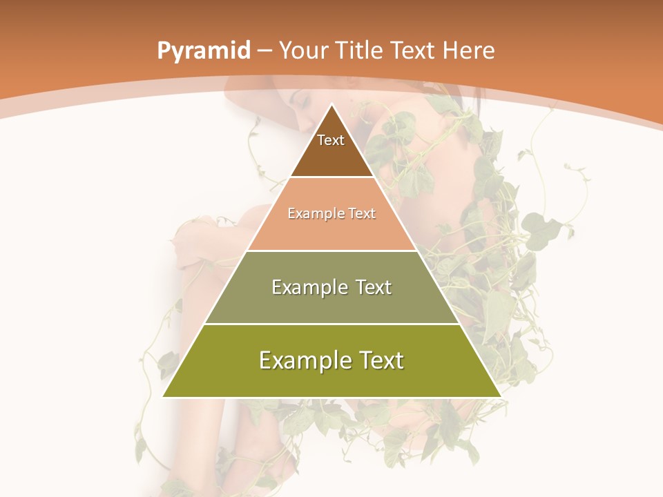 Beauty Plant Innocence PowerPoint Template