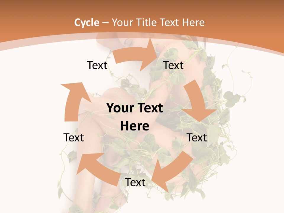 Beauty Plant Innocence PowerPoint Template